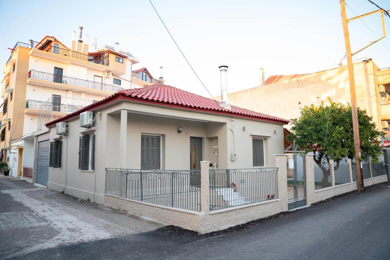 Όμορφη Μονοκατοικία Με 2 Υπνοδωμάτια Και Τζάκι Nafpaktos Ngoại thất bức ảnh